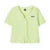 Short-Sleeved T-Shirt Women Short Textured Earrings Summer New Tight Knitted Cardigan Coat Tops