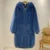 Abrigo largo de piel sintética de marca de lujo de moda de invierno para mujer, chaqueta con capucha y cremallera, abrigos gruesos y cálidos de piel sintética de conejo de peluche