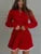 Autumn Fashion 2 Piece-Set Skirt Women’s Patchwork Contrast Long Sleeve Lapel Pullover And High Waist Mini Skirt Outfits