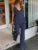 Conjunto de dos piezas con pantalones estampados de moda para mujer, jersey ajustado con cuello en V en contraste y pantalones de pierna ancha, ropa informal.