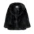 Abrigo de piel sintética de lujo de alta calidad para mujer, abrigo grueso y cálido, chaqueta de piel de zorro larga y lisa de invierno.