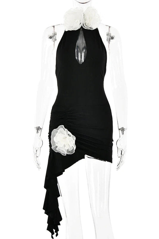 Slim Straps Mini Dress