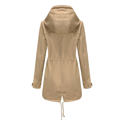 Classic Elegant Waterproof Outdoor Rain Jacket for Women | Great for Outdoor Activities