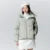 Chaqueta de plumón para mujer, de longitud media, impermeable, cálida, de invierno, de gran tamaño, con capucha, abrigo versátil