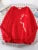 Sudadera con capucha con estampado de gato y hombros caídos para mujer, combinable con todo, tallas S-XXL, ropa urbana de calidad para mujer
