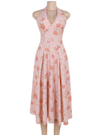 Vestido sexy con escote en V profundo, sin mangas, espalda descubierta y cuello alto para mujer, vestido ajustado para fiesta de cumpleaños, atuendos para mujer