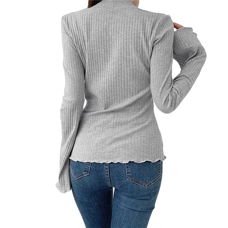 Elegante camiseta de cuello cuadrado para mujer, ropa kawaii, camisetas de manga larga acanaladas con estampado de hadas grunge, camisetas Y2K de los años 2000, ropa de calle para mujer