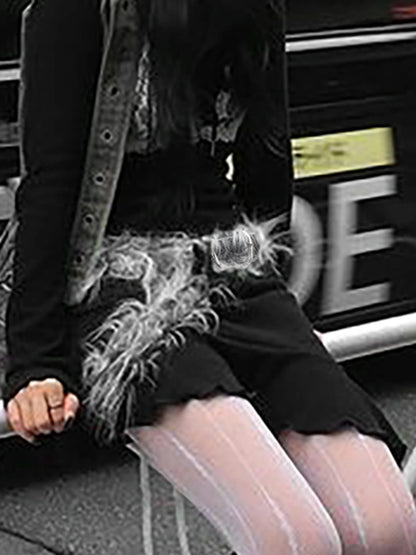 Cinturones de piel sintética gris con diseño elegante para mujer, combinables con todo, estilo Y2K, exquisitos accesorios vintage para la cintura.