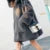 Abrigo largo de piel sintética de marca de lujo de moda para mujer, chaqueta cálida con bolsillos grandes y capucha con cremallera, abrigos de felpa de piel de conejo sintética