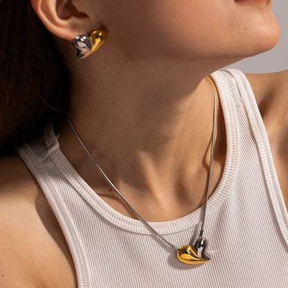 Seraphina Heart Pendant Necklace