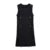Vestido mini de punto con pliegues de moda para mujer, elegante, sin mangas, con bolsillo, chaleco, vestido de cintura alta, para fiestas de verano