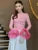 Mesh Ruffled Patchwork T-shirt Top For Women Long Sleeve High Waist Cropped Top Pullover Streetwear Female Slim Y2k Top