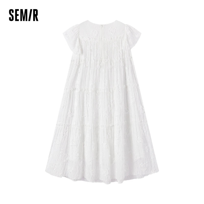 Women Dresses Design-Oriented Loose-Fitting  Summer New Arrival Cake-Like Skirt Romantic And Sweet Style Skirts Women