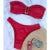Sexy Bikini Set Bandeau Strapless Wrinkled Bikini Women Swimwear Female Swimsuit Bikini set Bather Bathing Suit