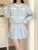 Spring Summer Women Fashion Korean Skirts Suit Elegant Chic Solid Coat A-Line Pleated Skirts Two Pieces Set Female Clothes New