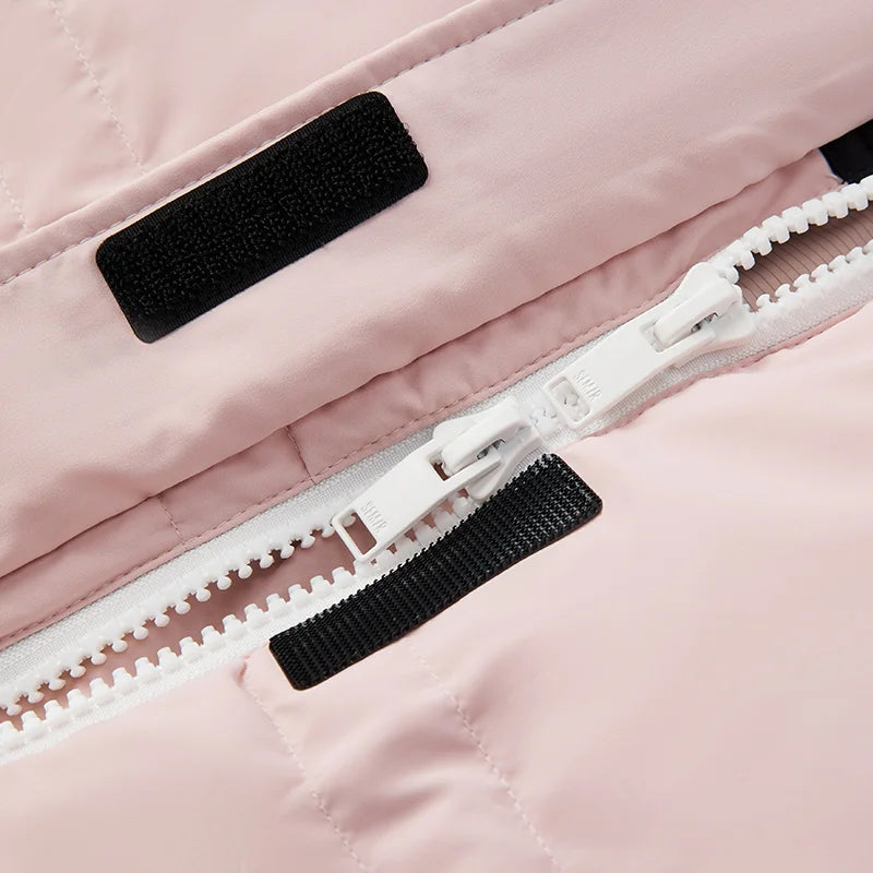 Chaqueta de plumas para mujer, de longitud media, con tres capas, suelta, con almacenamiento de calor, mangas raglán, nueva chaqueta de invierno a juego con la cintura.