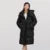 Down Jacket Women Long Length Water-Repellent  New Winter Detachable Hood Winter Clothing