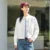 Denim Jacket Women Short Style Small And Taller Spring New Retro Round Neck Jacket Casual And Versatile Coats