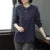 Blusas de mujer estilo primavera otoño, camisas casuales de manga larga con cuello alto, blusas, tops DF4955