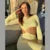 Sexy Knitted Hollow Out Long Dresses Women Casual Solid Slim Fit O-neck Slit Maxi Dress Sun Protection Female Summer Beach Party