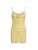 Vestido de verano Y2K con volantes, estampado floral y lazo, sin mangas, de malla de dos capas y tirantes finos para mujer
