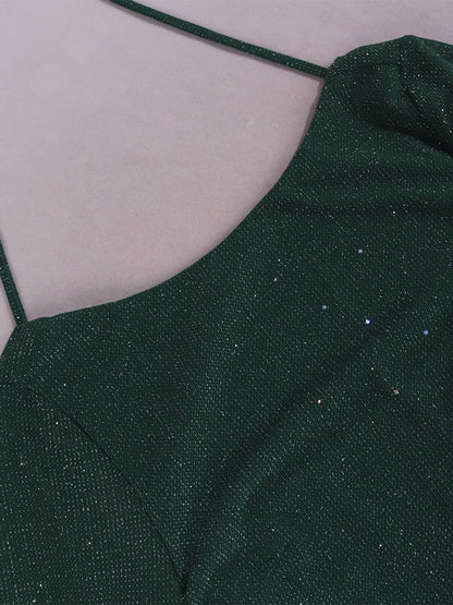 Aella Sequin Dress with Long Sleeves