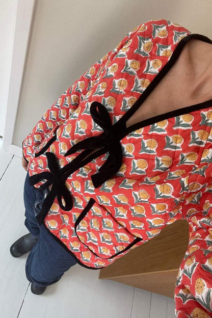 Suvanna Jacket - Blood Orange