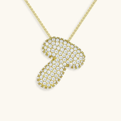 Radiant Initial Pendant Necklace