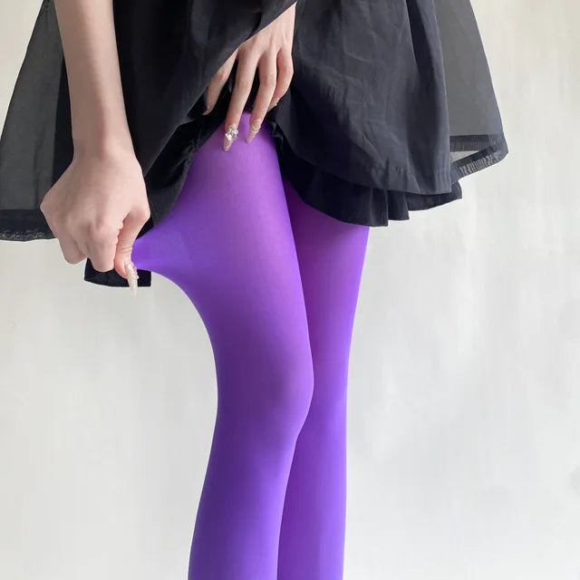 Tights Women Leggings Bodycon Sexy Red See Through Lingerie Femme Pantyhose Summer New Slim Lace Stockings Woman Lingerie