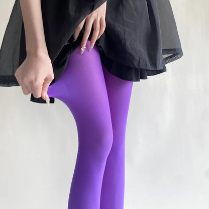 Tights Women Leggings Bodycon Sexy Red See Through Lingerie Femme Pantyhose Summer New Slim Lace Stockings Woman Lingerie