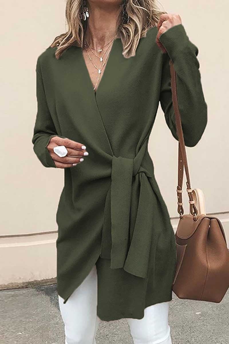 Fashion Loose Solid Cardigan(4 Colors)