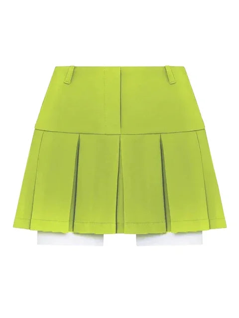 Casual Two Piece Sets Women’s Outfits 2025 New Black Matching Sets With Skirt And Blazer Cropped Top Skirt Sets For Women