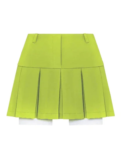 Casual Two Piece Sets Women’s Outfits 2025 New Black Matching Sets With Skirt And Blazer Cropped Top Skirt Sets For Women