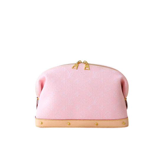 LOUIS VUITTON COSMETIC POUCH GM WASHED PINK 27CM