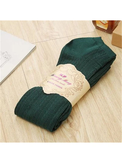 Autumn Winter Women’s Skinny Slim Stretch Knitted Leggings Solid High Waist Ribbed Warm Pants Sexy Trousers 2025Fashion