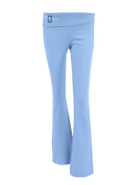 Trendy Knit 2-Piece Set: Women’s Hoodie Tracksuit & Crop Top Knitwear Pants