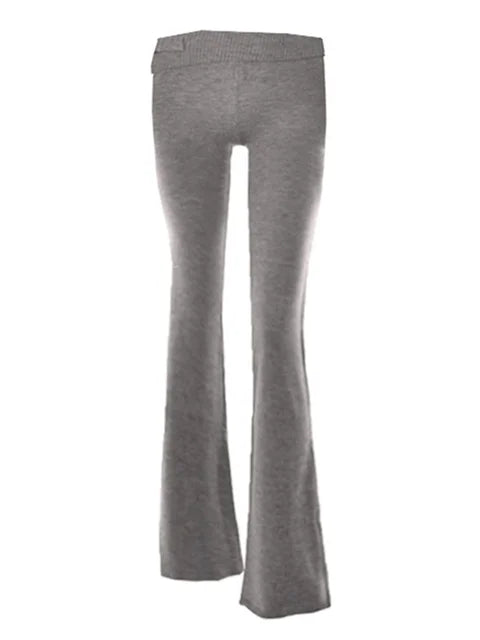 Trendy Knit 2-Piece Set: Women’s Hoodie Tracksuit & Crop Top Knitwear Pants