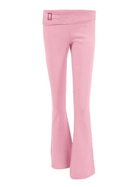 Trendy Knit 2-Piece Set: Women’s Hoodie Tracksuit & Crop Top Knitwear Pants
