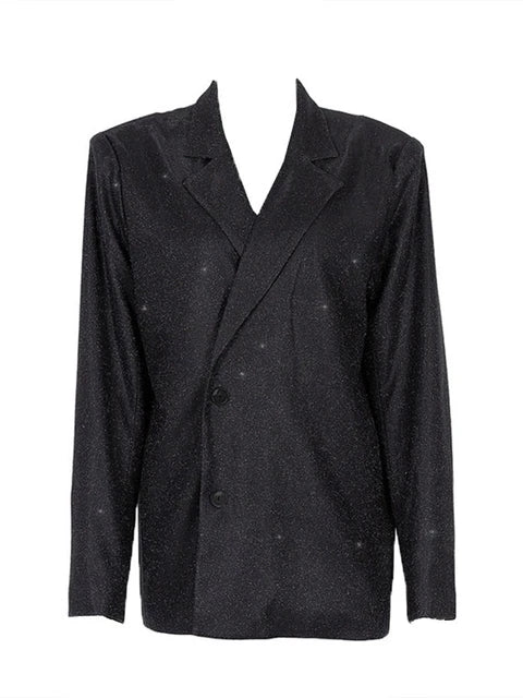 Pink Blazer Set Women High Street Casual Oversized Blazer Mujer Women Suits Office Sets Party Mathcing Sets 2025 Spring