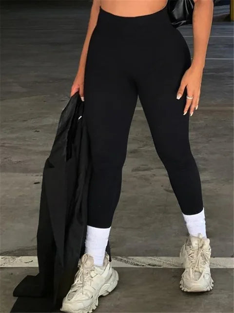 Mallas deportivas de yoga acanaladas para mujer, pantalones de yoga de punto sin costuras, mallas blancas para gimnasio, mallas ajustadas para entrenamiento y fitness, push up
