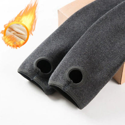 Warm Fleece Lined Super Thick Warm Leggings Women Winter Spandex Ribbed Slim Pattern Leggins Winter High Waist Basic Pants