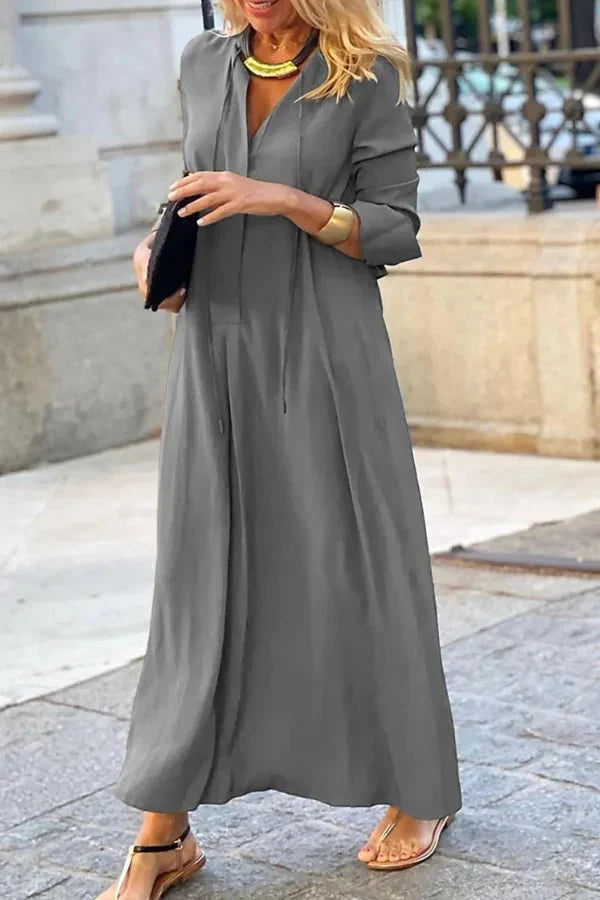 Edna Long Dress