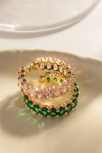 Imitation Gemstone Ring