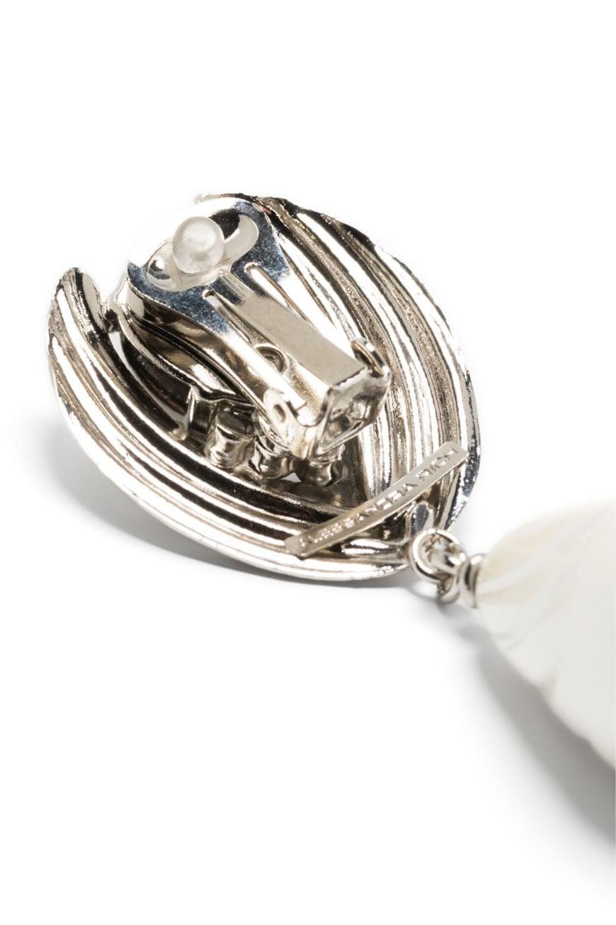 Pendientes de lágrima con diamantes falsos 