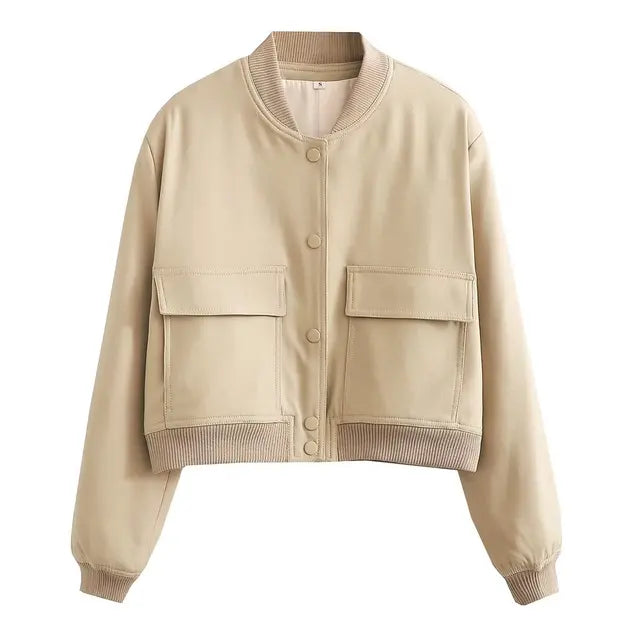 Chic Bomber Jacket | Great for Casual Days