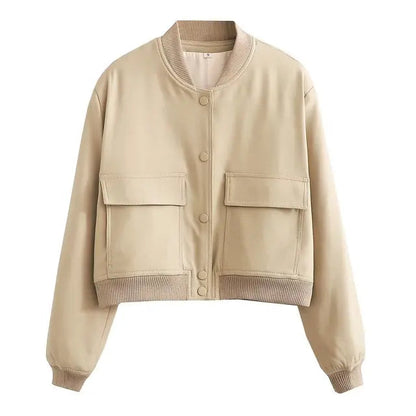 Chic Bomber Jacket | Great for Casual Days