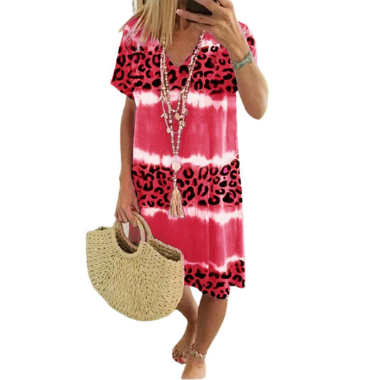 Casual Leopard Print Dress | Great for Everyday Wear