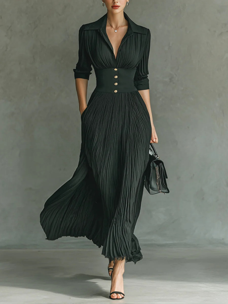 Erica™ | Chic Fitted Waist Dress
