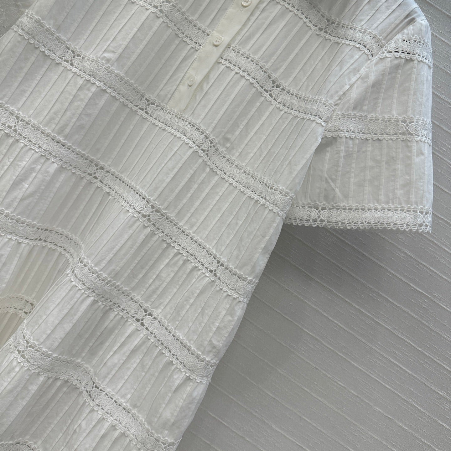 Celine 25 Shirt dress White Cotton