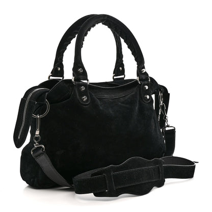 Baby Daim Suede Classic Hardware Town Black